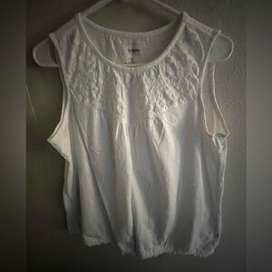 White Sonoma white cotton shirt. No stains, like new